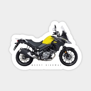 Suzuki V-Strom 650 18 yellow sn Sticker